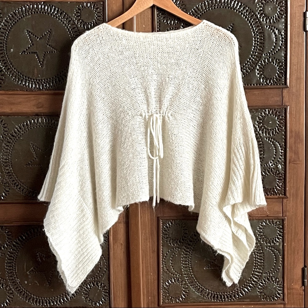 Wooden Ships Sweater Poncho